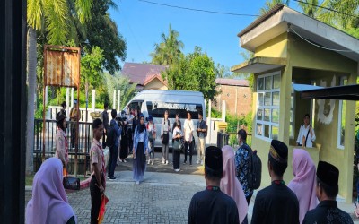 Kunjungan Pihak JICA (Japan International Cooperation Agency) dan Siswa dari Otsuci Jepang Ke SMP Negeri 11 Kota Banda Aceh
